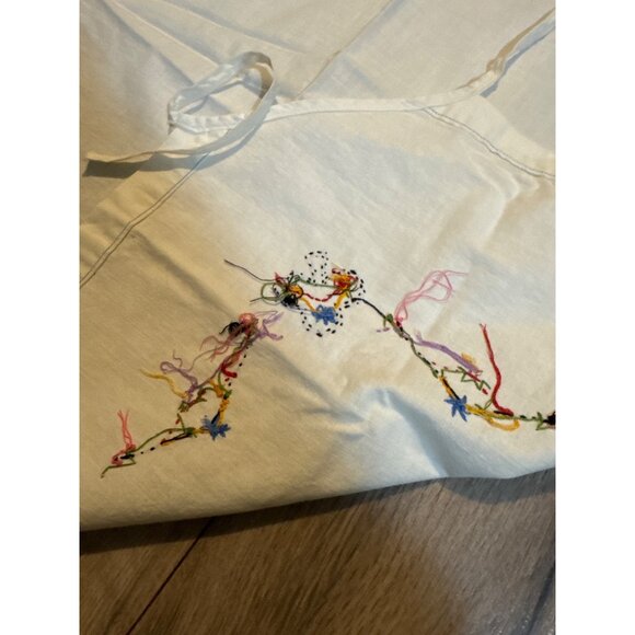 Vintage Hand-Embroidered Card Table Cover  With Clubs, Heart Diamond and Spade D - Picture 8 of 11